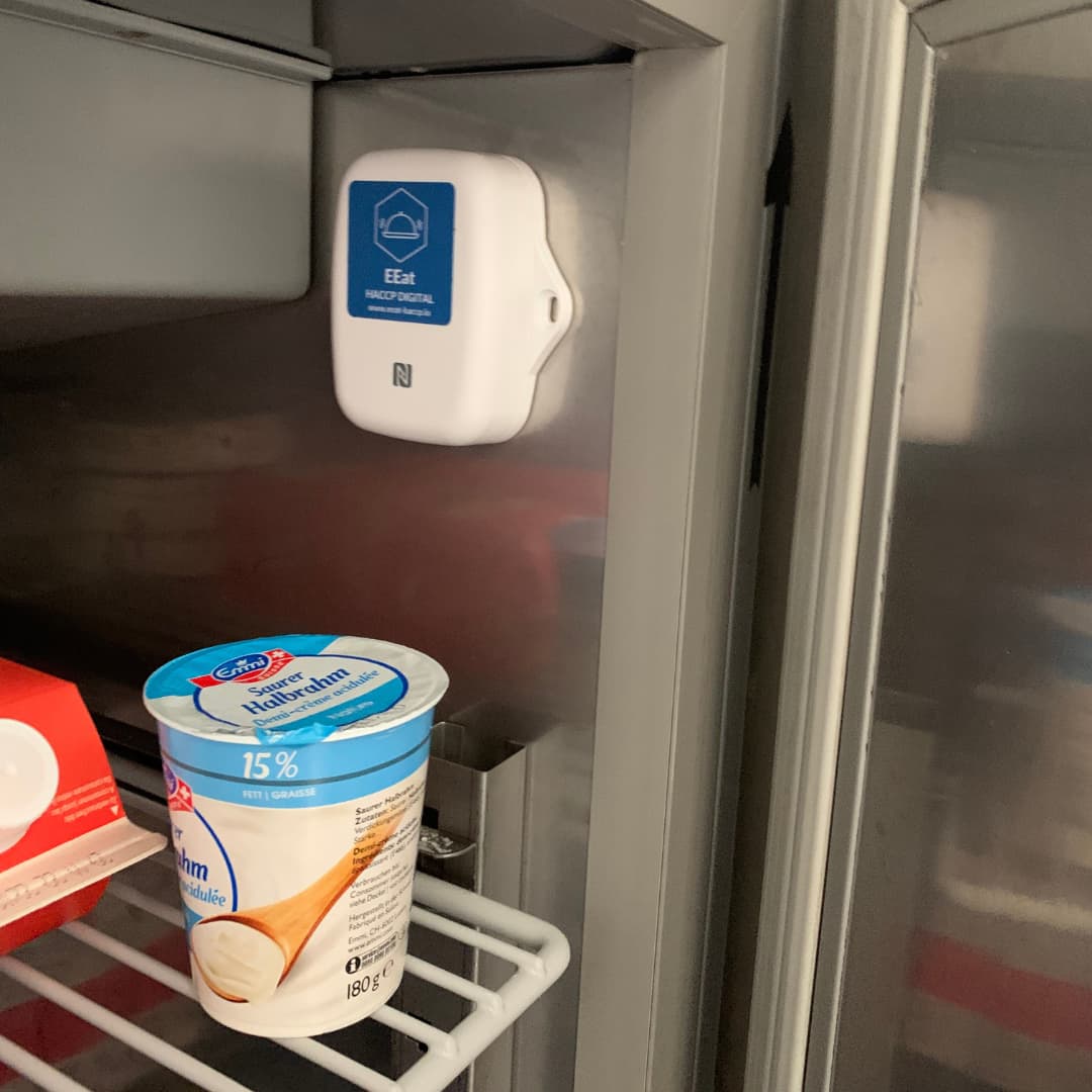 Capteur avec un yaourt