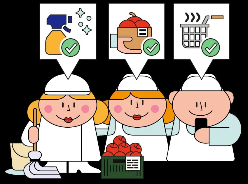 Le paquet hygiène 100% intégré dans une seule application avec eEAT