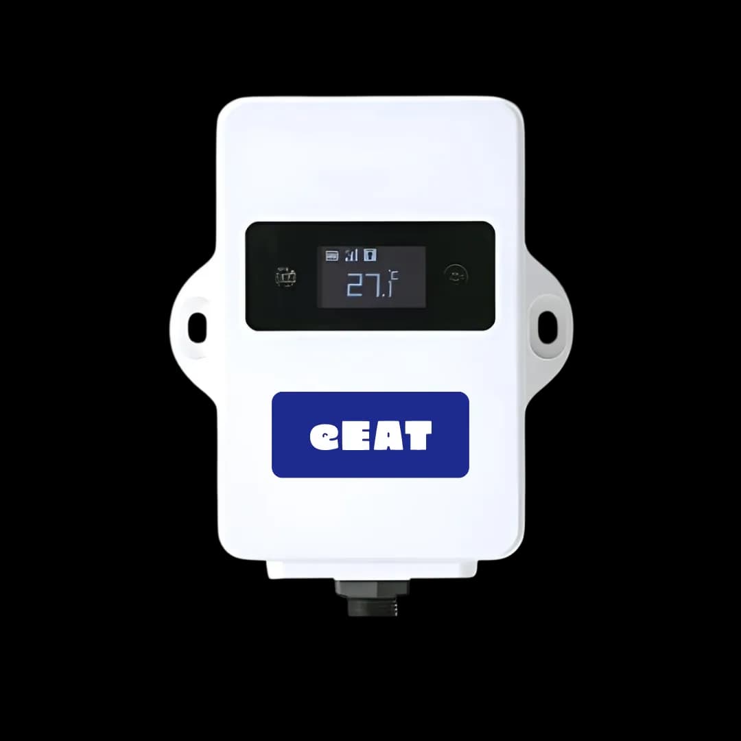 Connected eEAT sensor for temperature monitoring in refrigerated trucks
