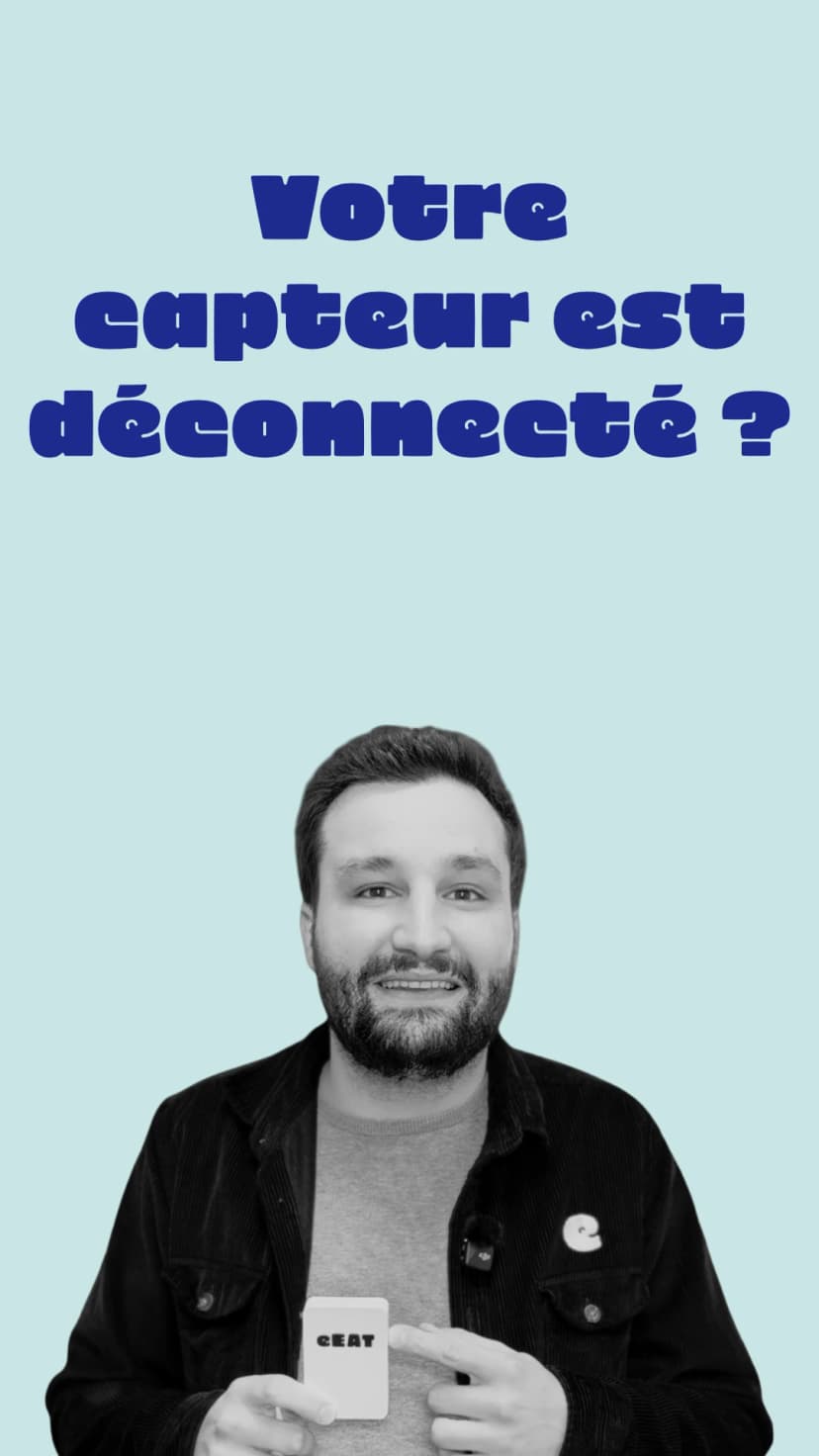 Vidéo pour un problème de capteur déconnecté