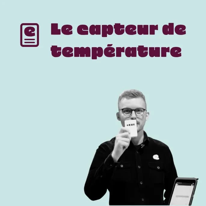 Vidéo présentant les capteurs de température connectés de eEAT